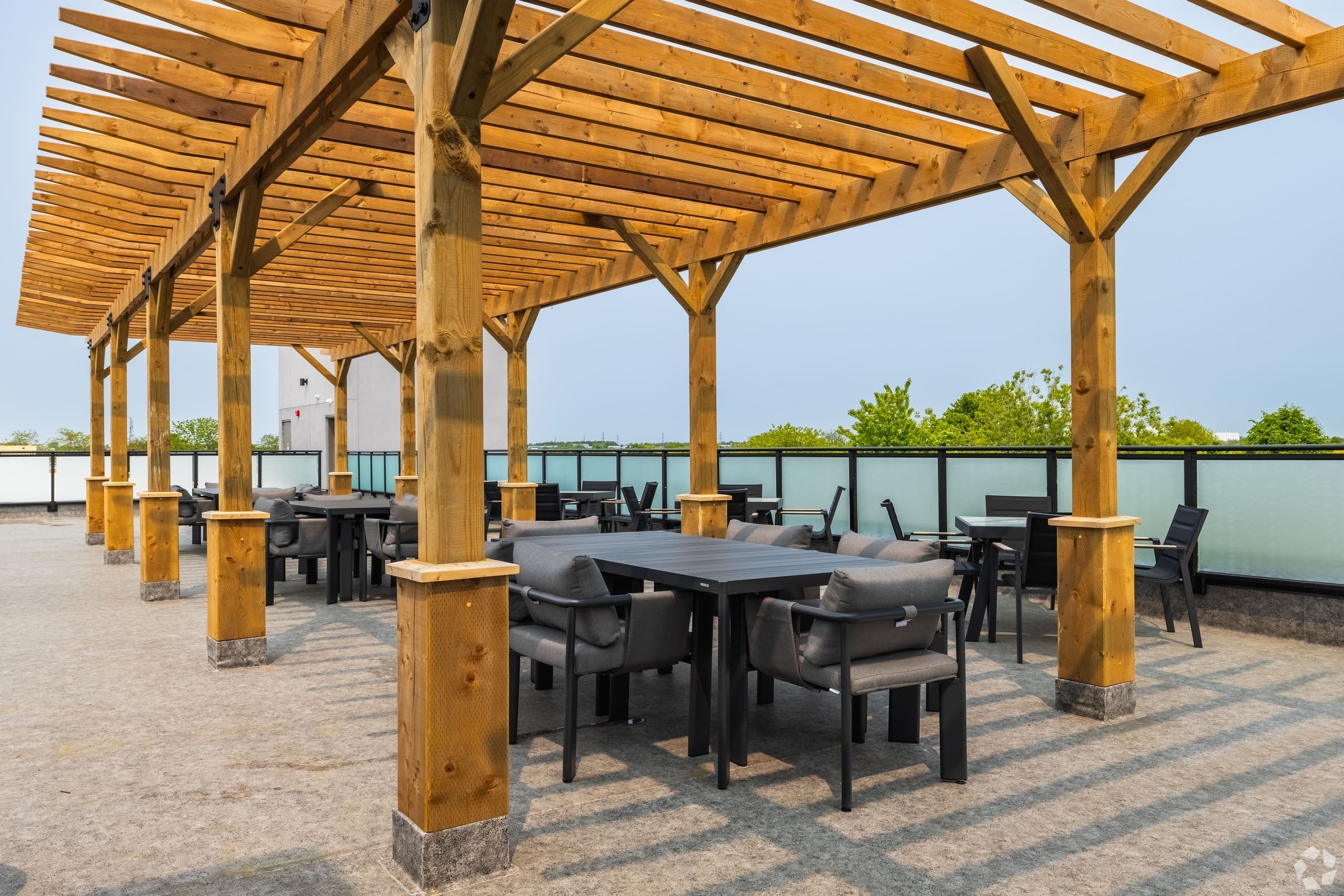 Rooftop terrace and lounge